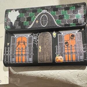 Halloween Haunted House Wallet